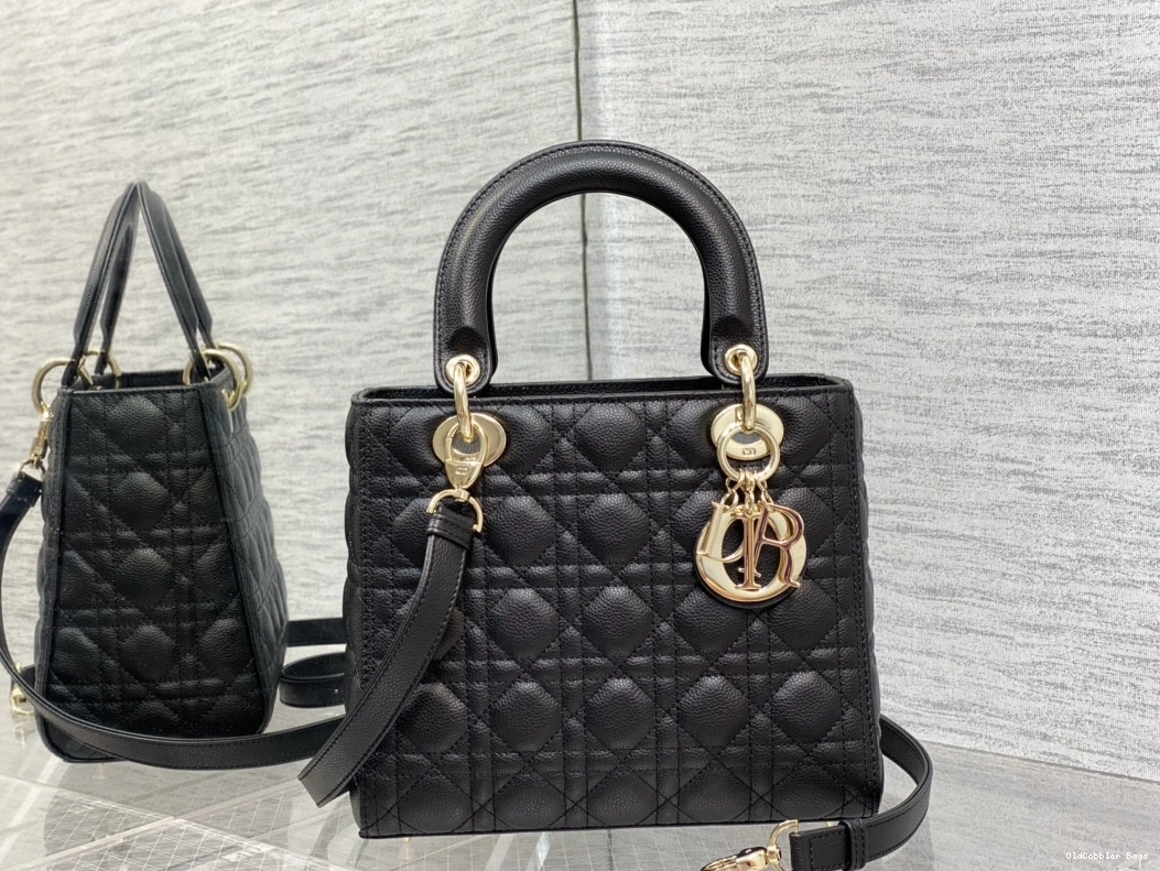 OldCobbler Bags large Diro Calfskin-24cm Lady Glod 0807